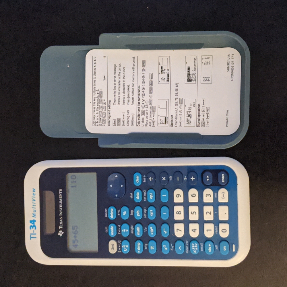Texas Instruments TI-34 calculator